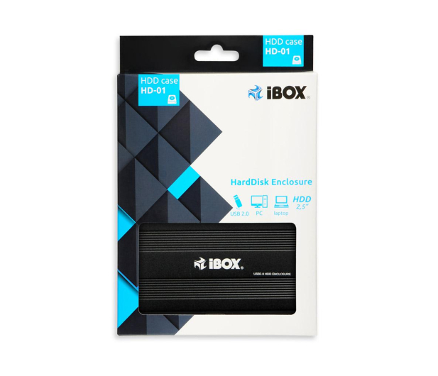 iBOX Obudowa do dysków SSD/HDD USB SATA III Aluminiowa IEU2F01 - 1450803 - zdjęcie 2